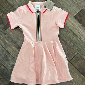 size 6 girls Burberry dress tags still on never worn perfect condition.